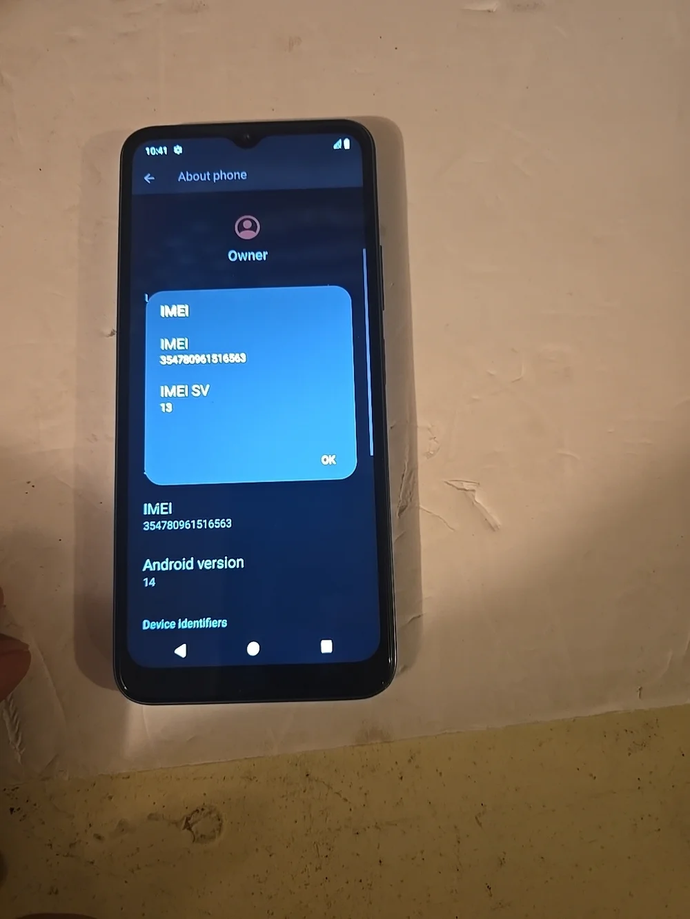 Boost Summit 5G (SN339D-SMT) 64GB - Blue (Boost Mobile) Smartphone - H5895